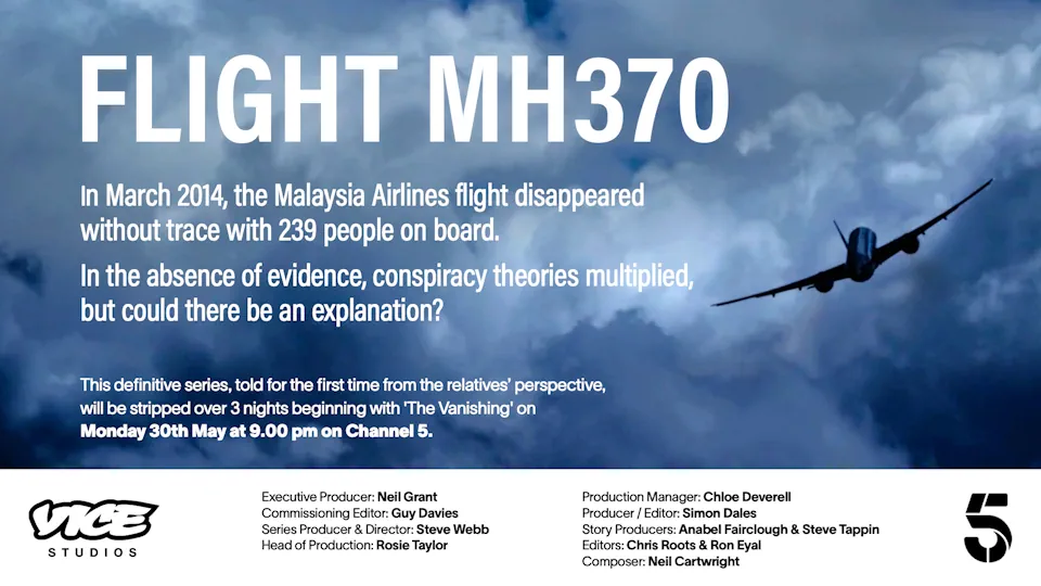 MH370 title card