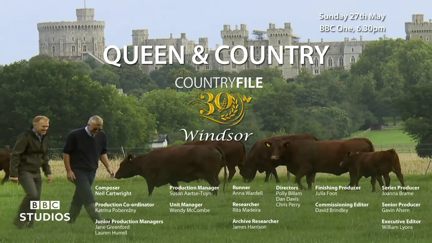 Countryfile: Queen and Country title card